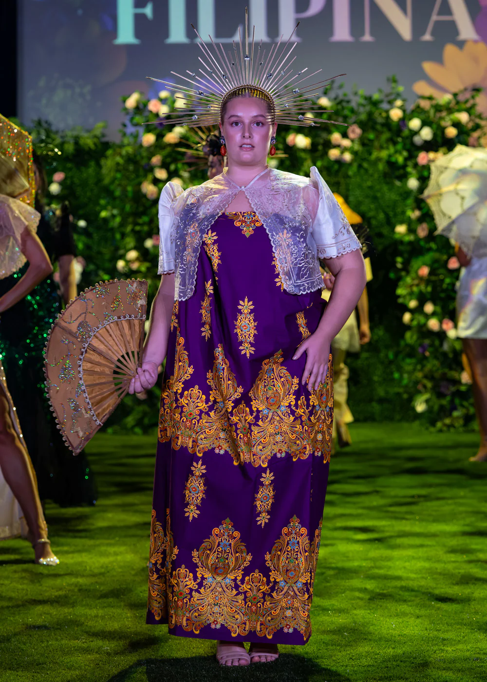 'Carmen' Filipiniana Bolero (Cream) - Image 13