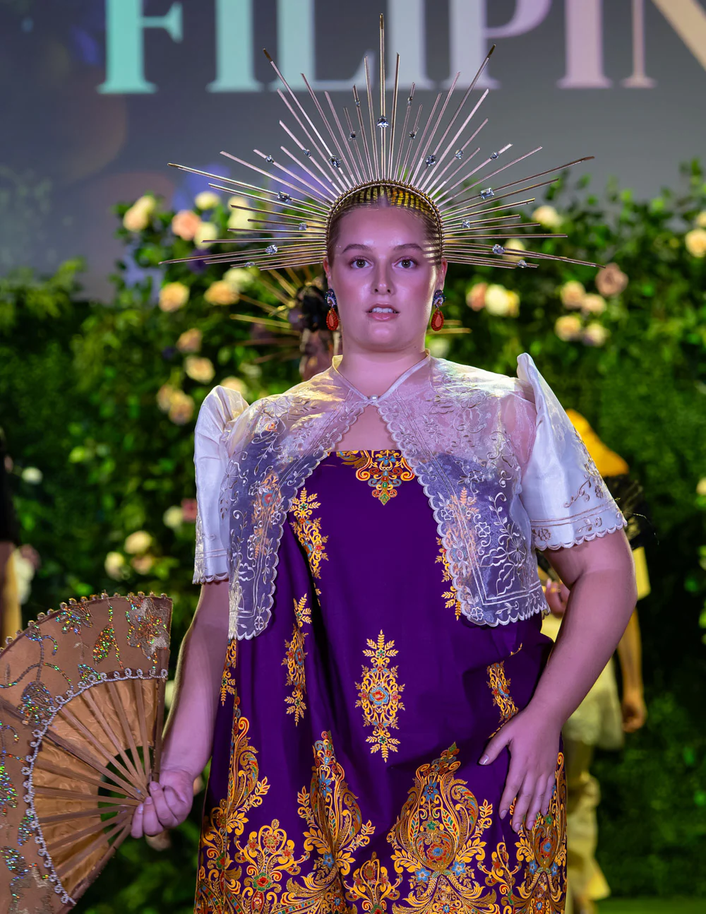 'Carmen' Filipiniana Bolero (Cream) - Image 12