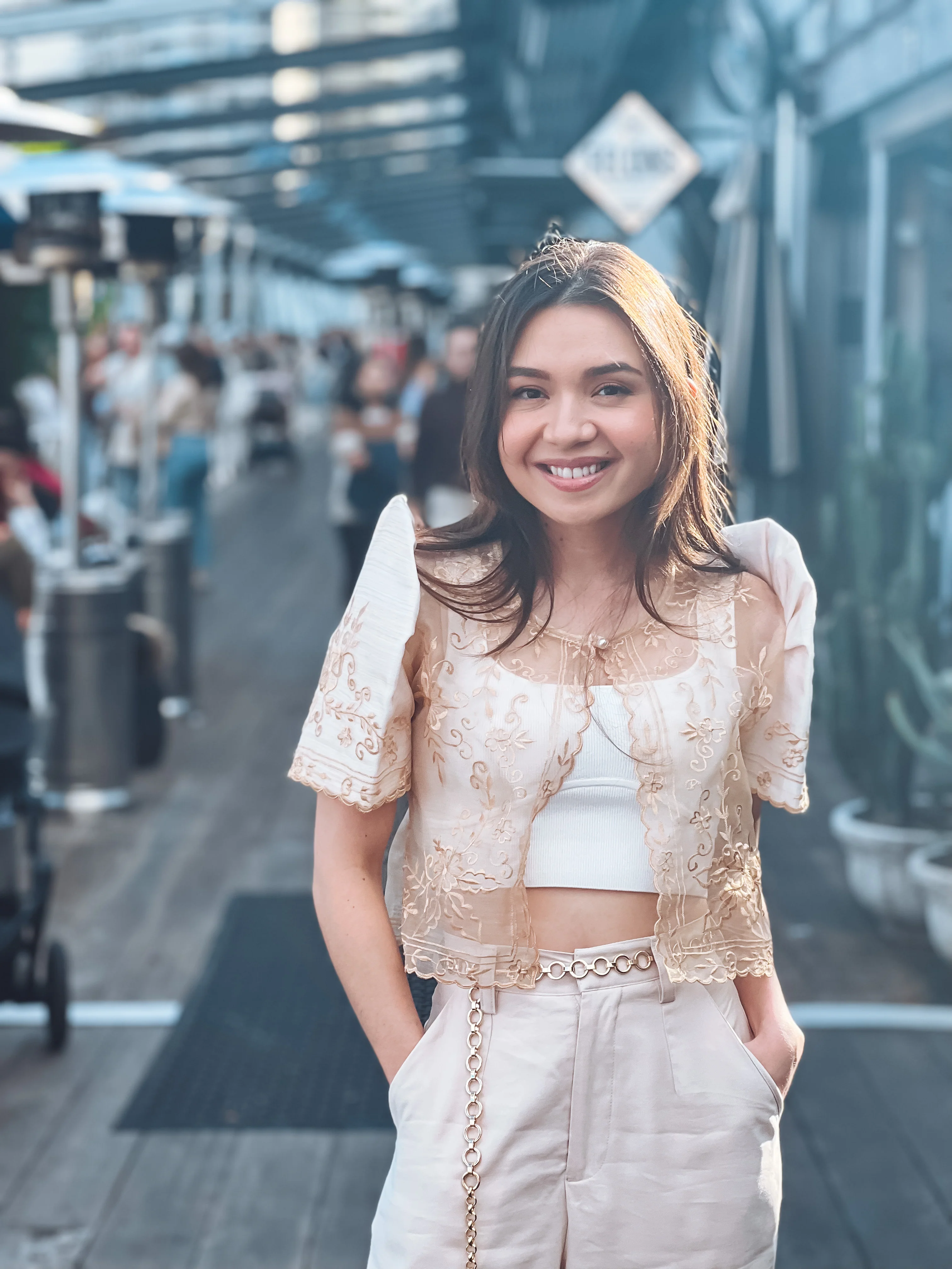 'Carmen' Filipiniana Bolero (Cream) - Image 15