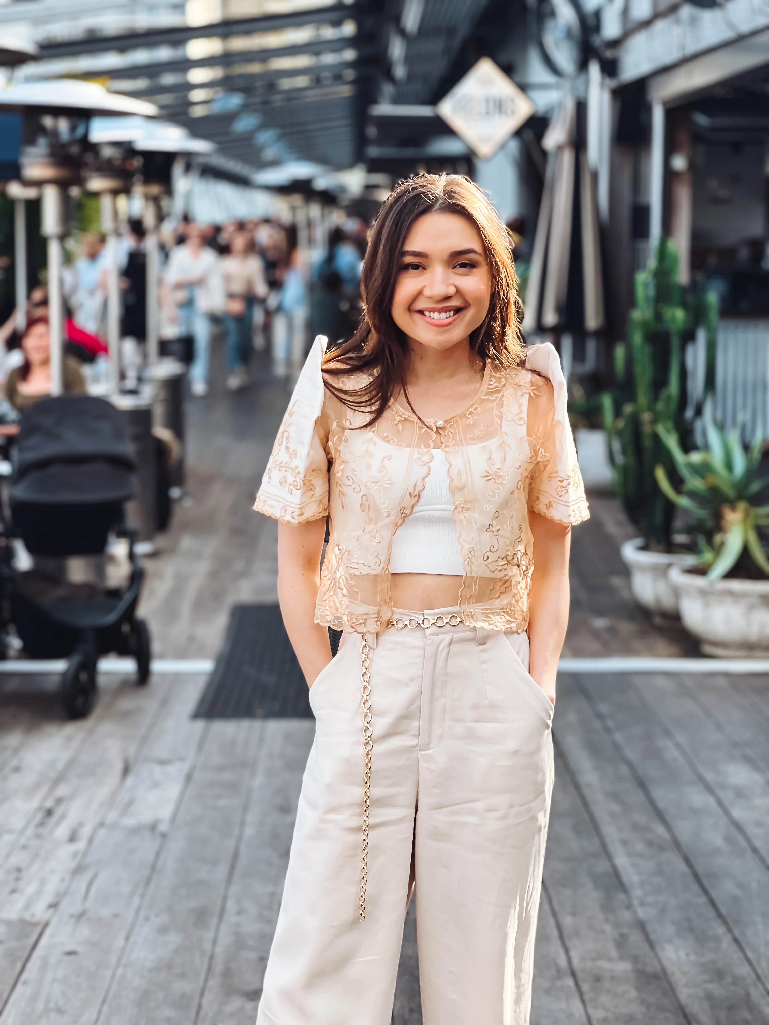 'Carmen' Filipiniana Bolero (Cream) - Image 16