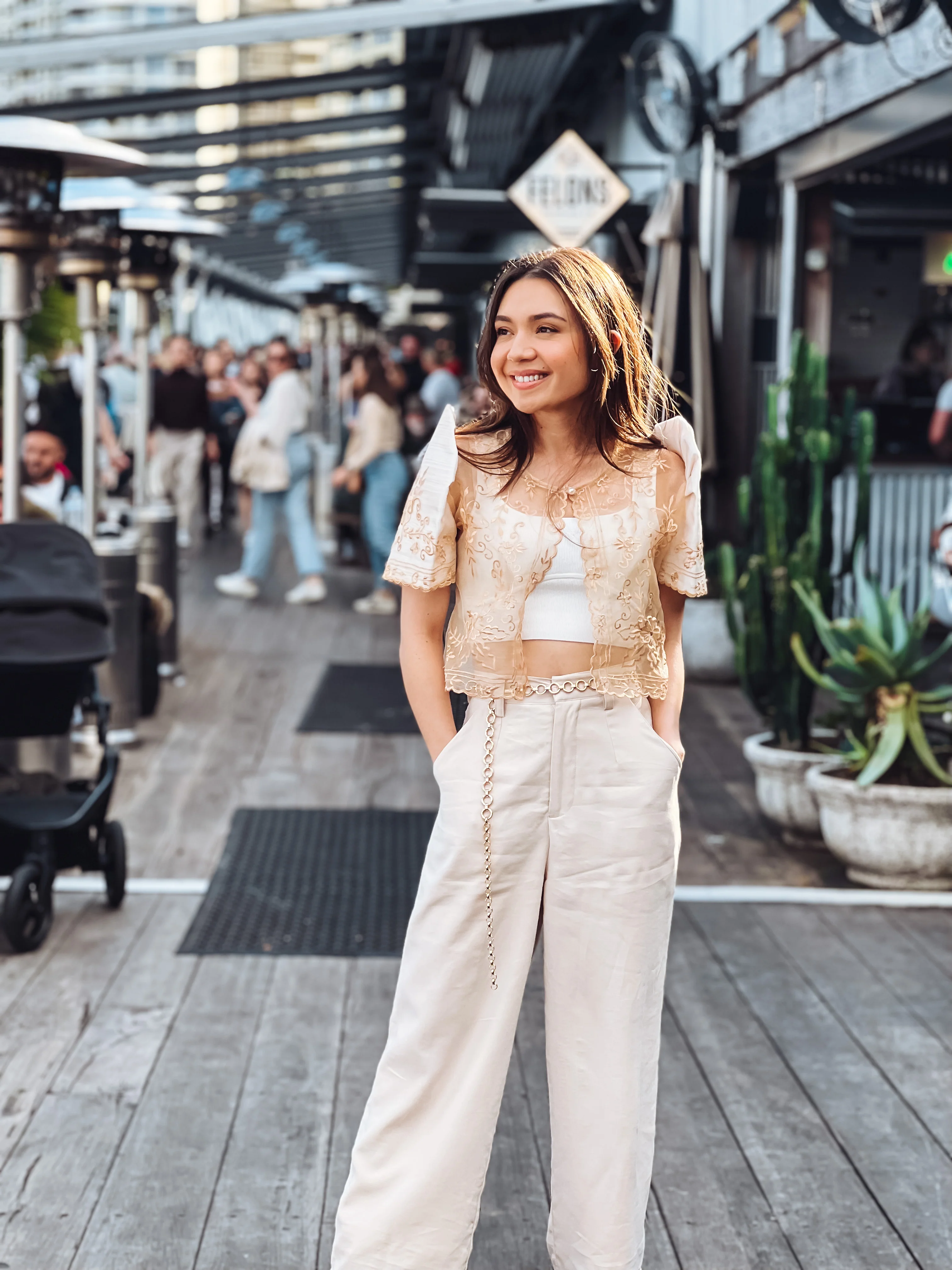 'Carmen' Filipiniana Bolero (Cream) - Image 17
