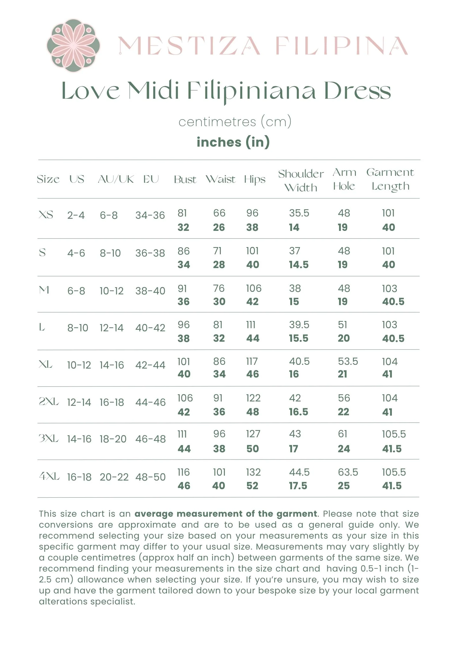 'Love' Midi Filipiniana Dress (Rose Red) - Image 19