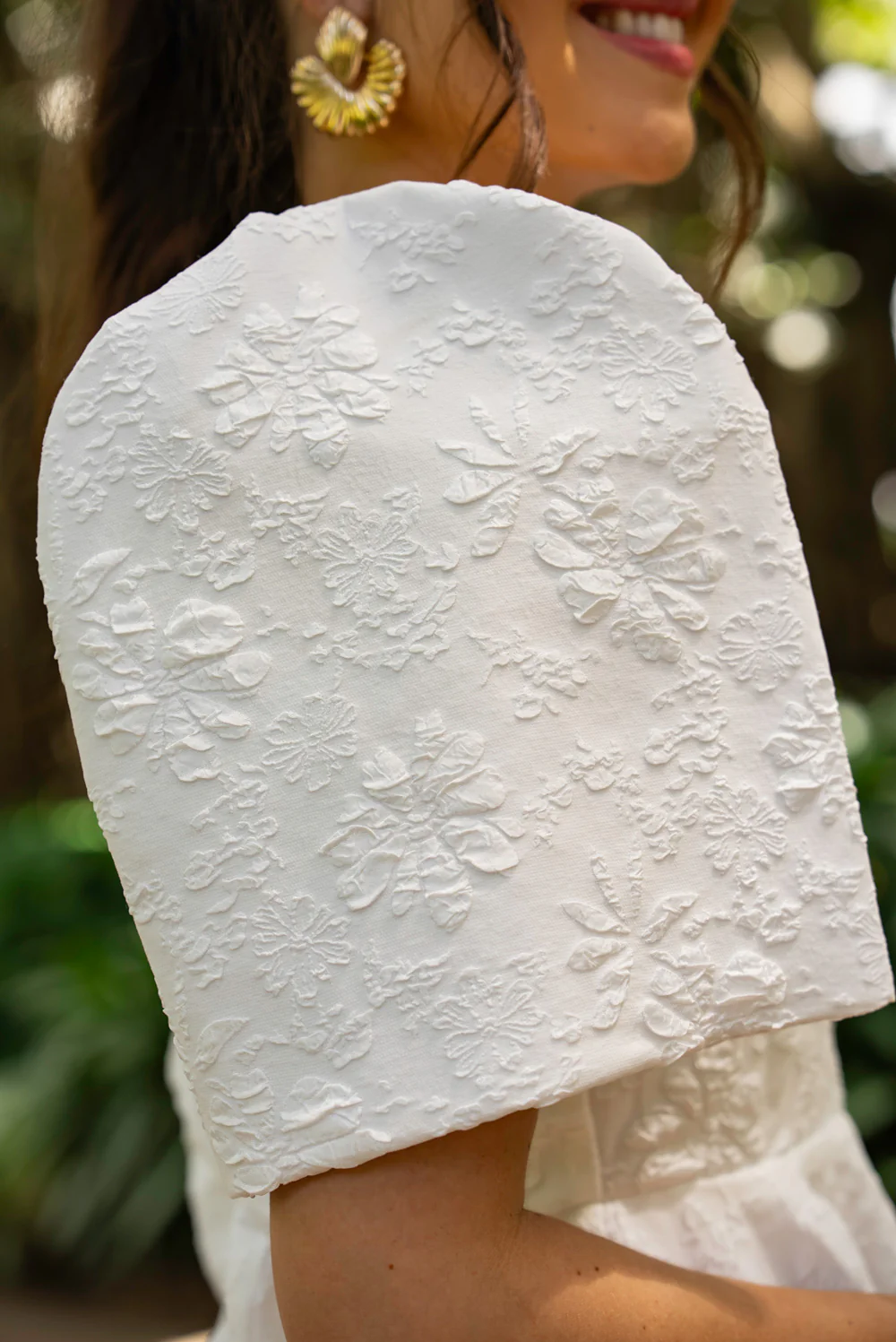 'Love' Mini Filipiniana Dress (Snow White) - Image 20