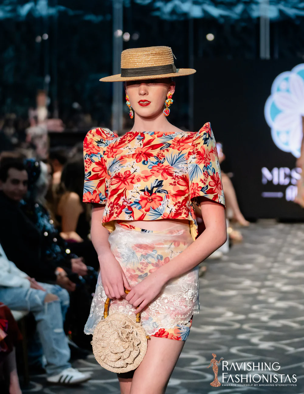 'Nida' Mini Skirt (Floral) - Image 22