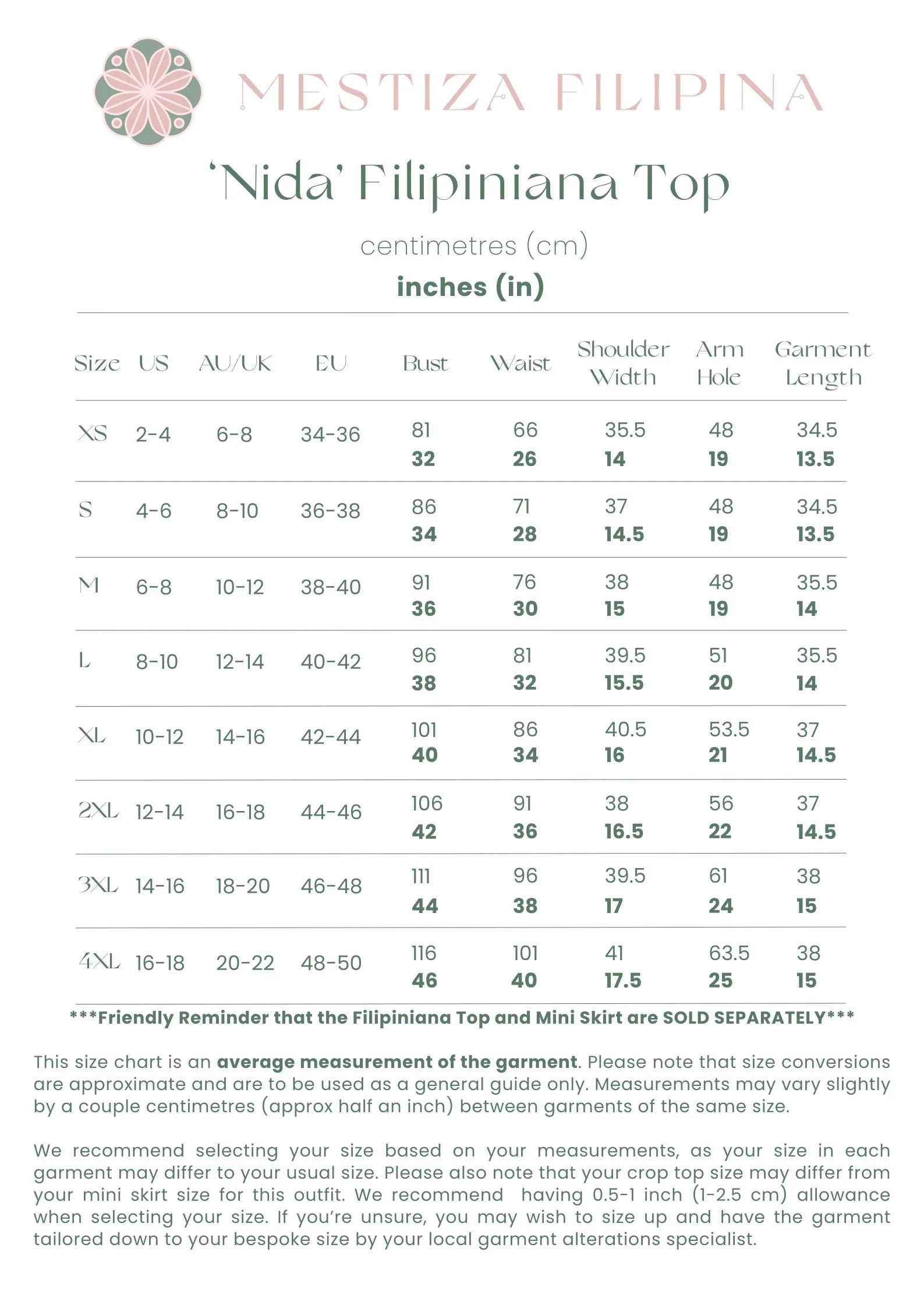 'Nida' Modern Filipiniana Top (Floral) - Image 6