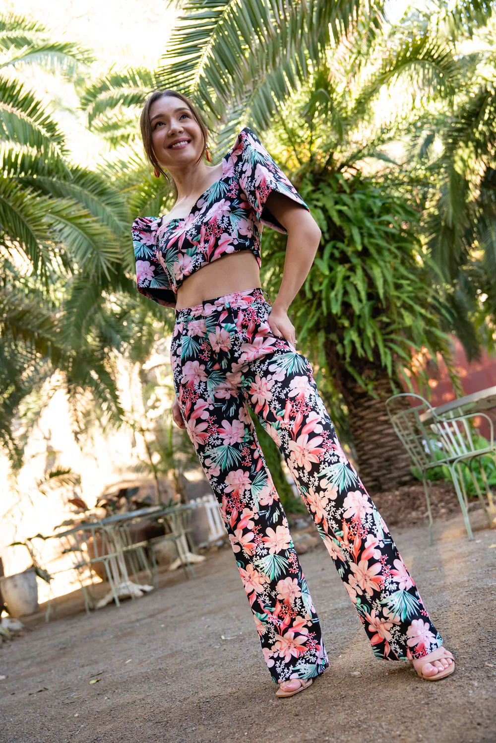 'Sia' Modern Filipiniana Top (Floral) - Image 25