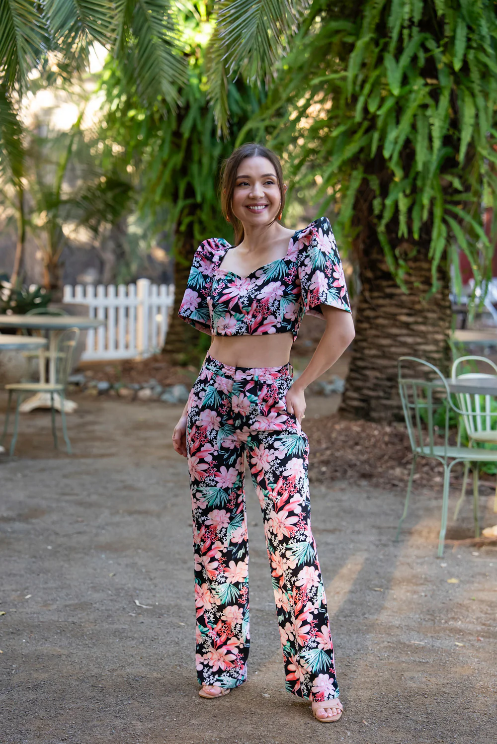 'Sia' Modern Filipiniana Top (Floral) - Image 26